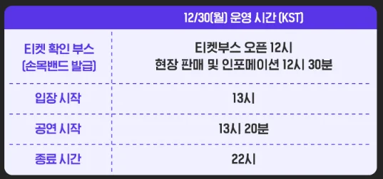 COUNTDOWN FANTASY 2024-2025 티켓 오픈 예매 팁