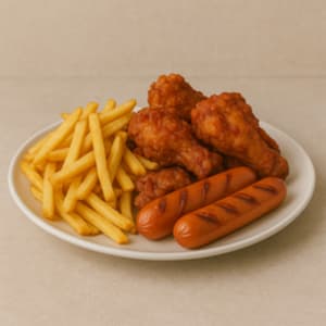 당뇨에 나쁜 음식 - 튀김, 가공육