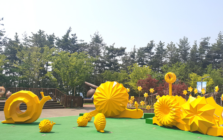 송도 케이블카 달팽이 가든