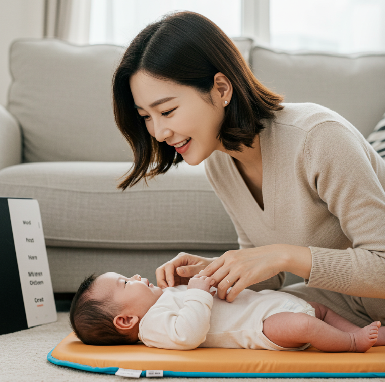 0~3개월 두뇌발달 핵심과 놀이