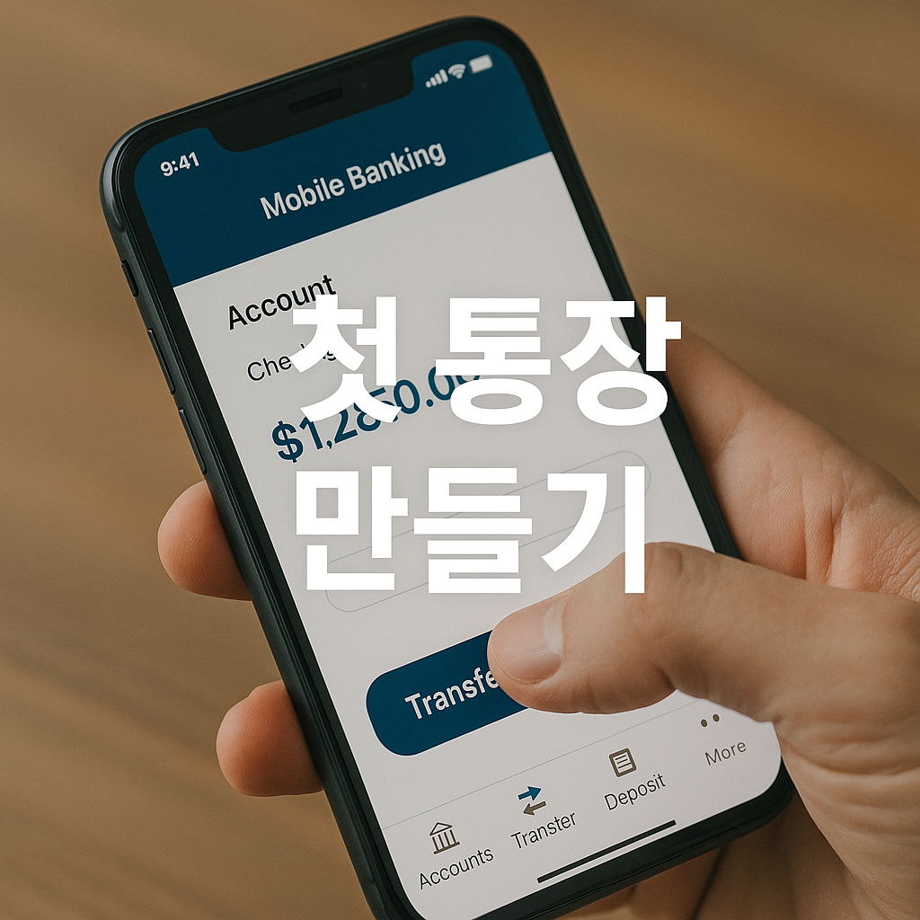 입출금 · 파킹통장 · CMA