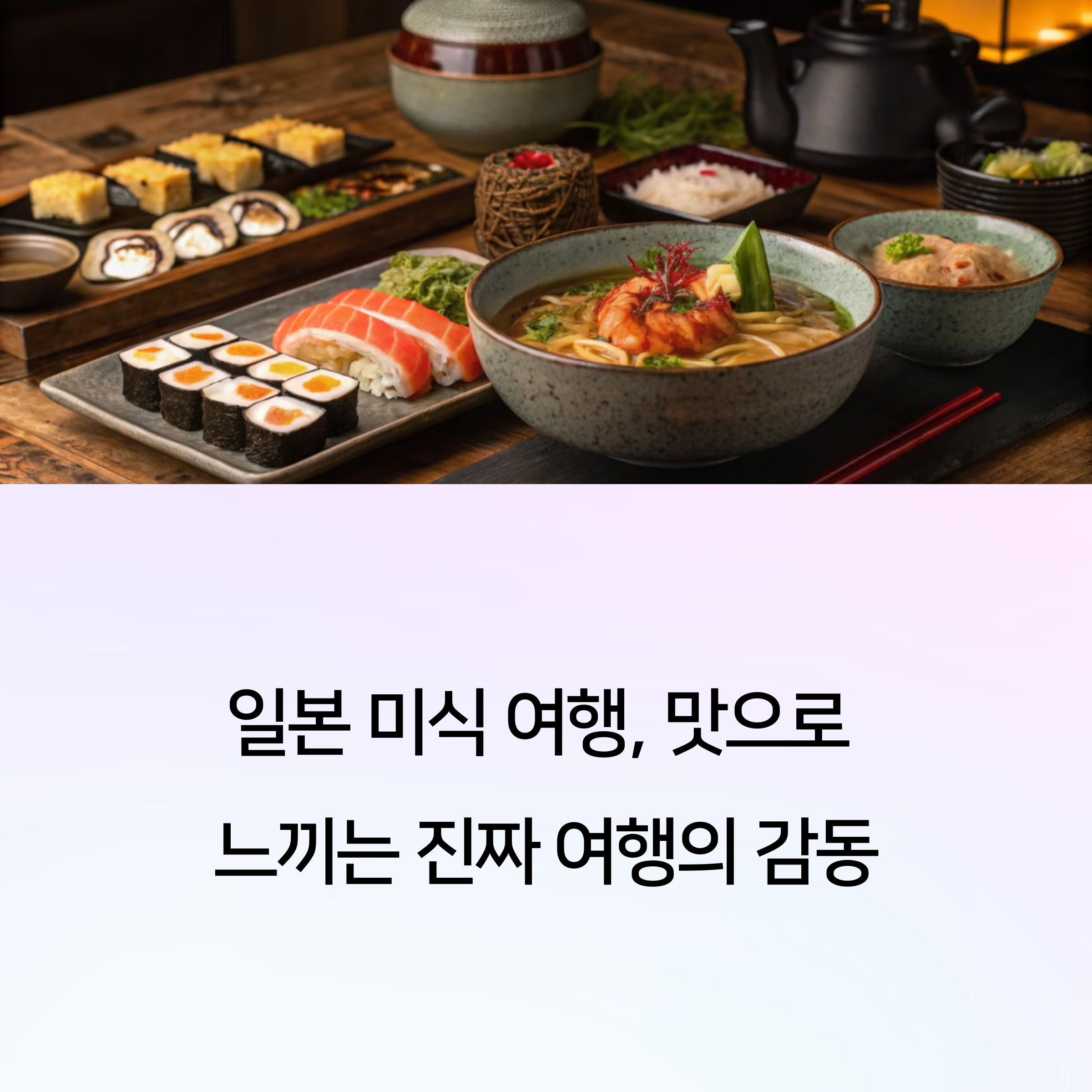 일본 미식여행