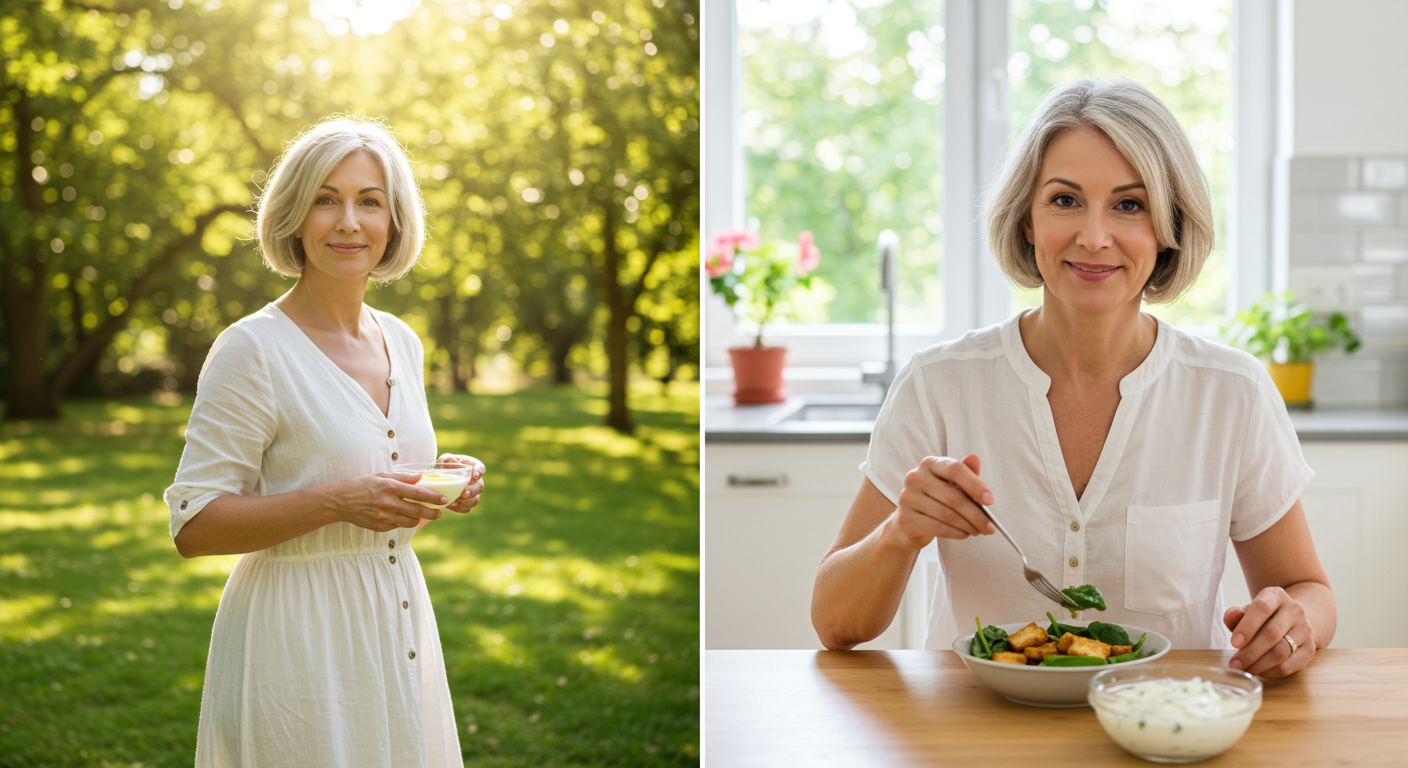 중년 여성 식단