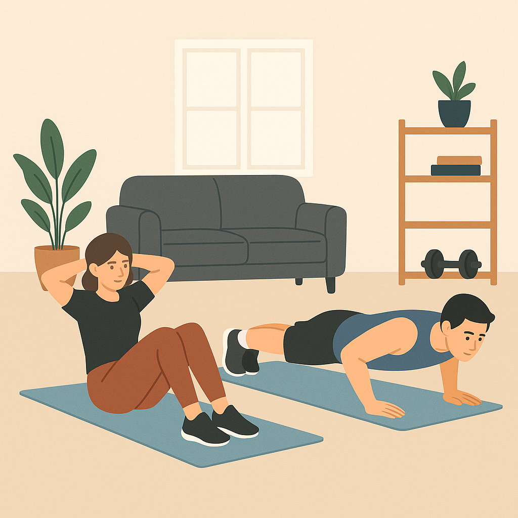 홈트레이닝 루틴 구성법과 지속 팁, 공간 제약 없는 운동 설계와 동기 부여 전략, 초보자 실천 가이드