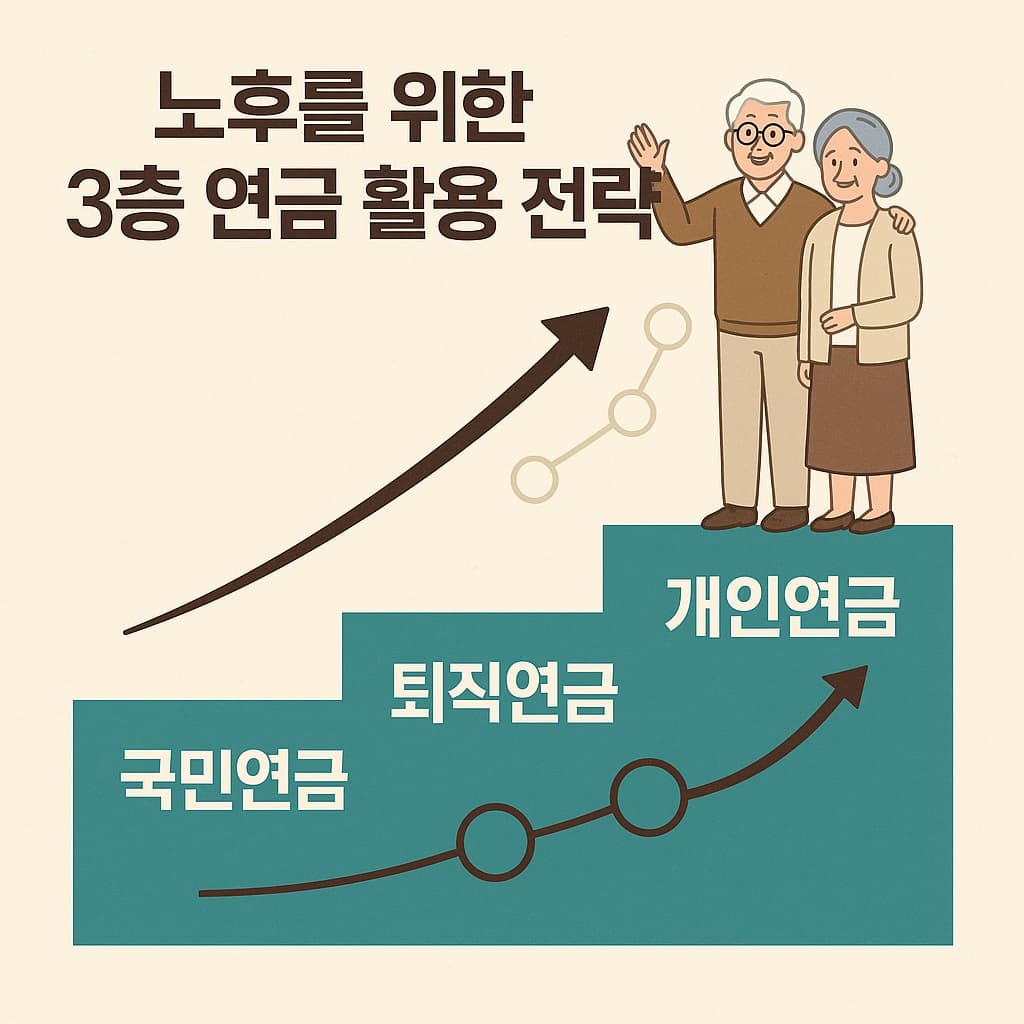🏦 노후를 위한 3층 연금 활용 전략: 국민연금, 퇴직연금, 개인연금 연계하기