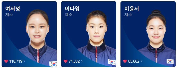 7월 29일 한국 경기 일정