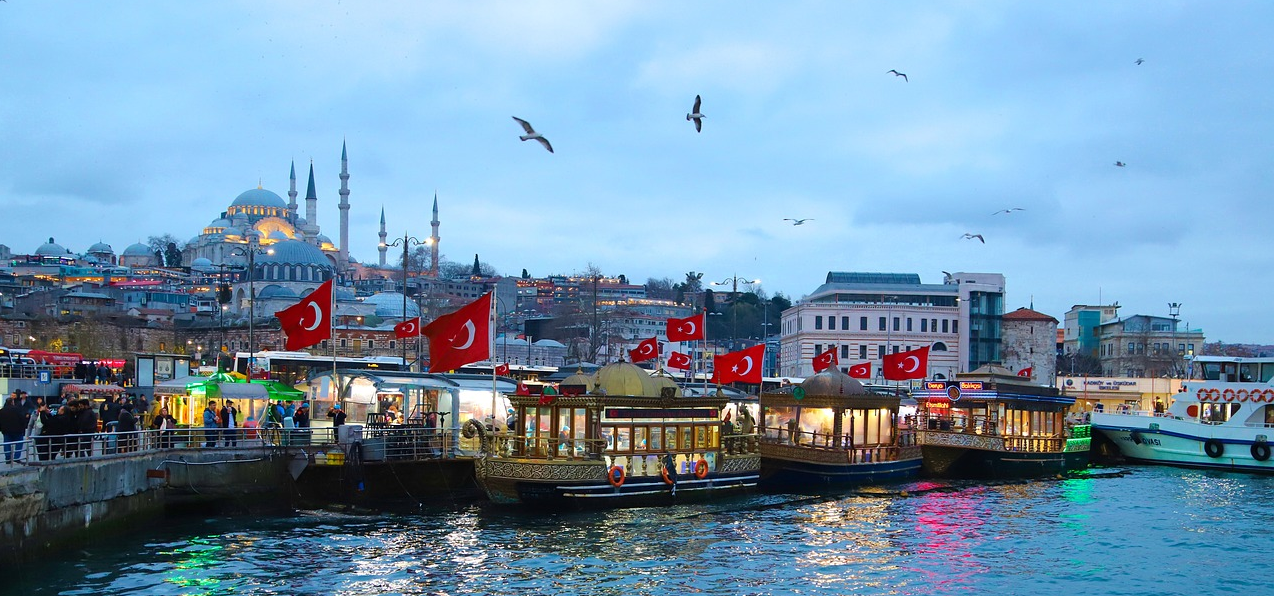 터키 바다 항구