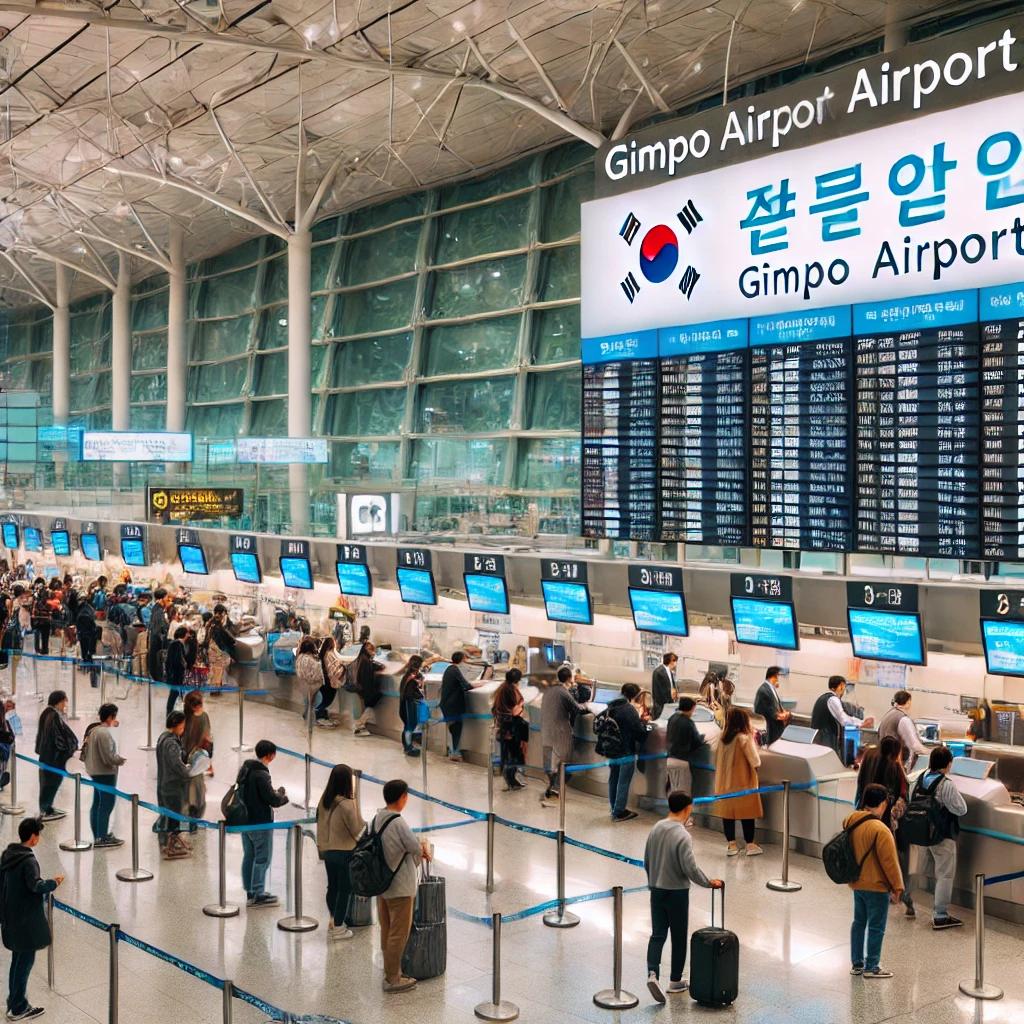 김포공항 예약 항공권 발권