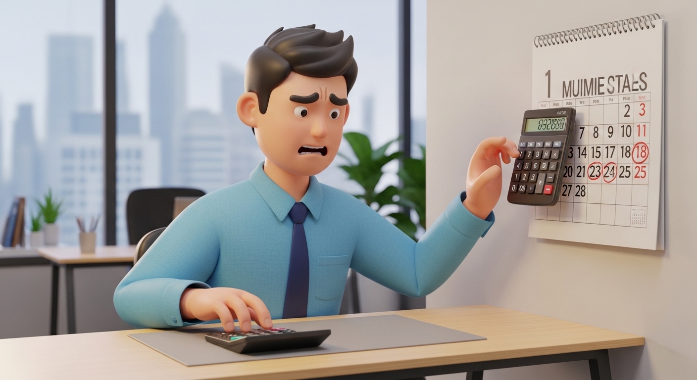 대원칙: '근로 제공 기간'만 공제 가능