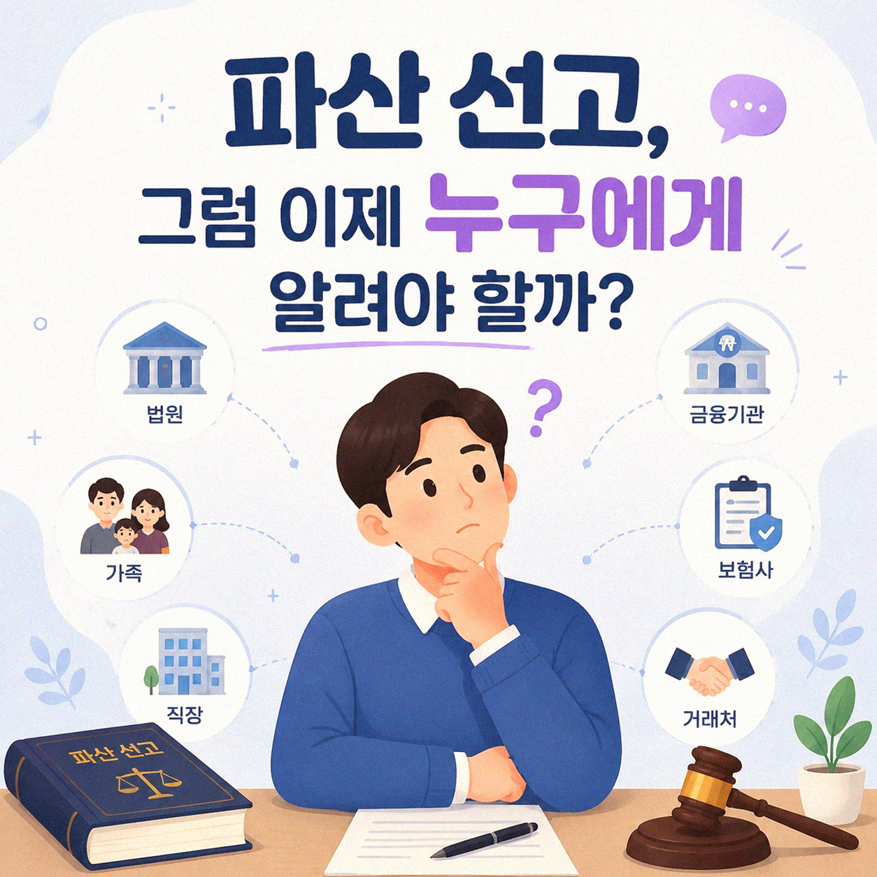 개인파산 선고 후 꼭 알아야 할 통보 절차