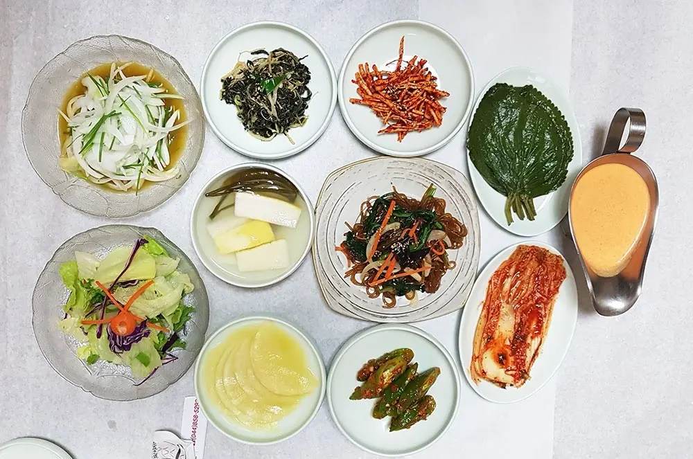 팥 두룽지 오리백숙 훈제오리 맛집 은용골농장가든
