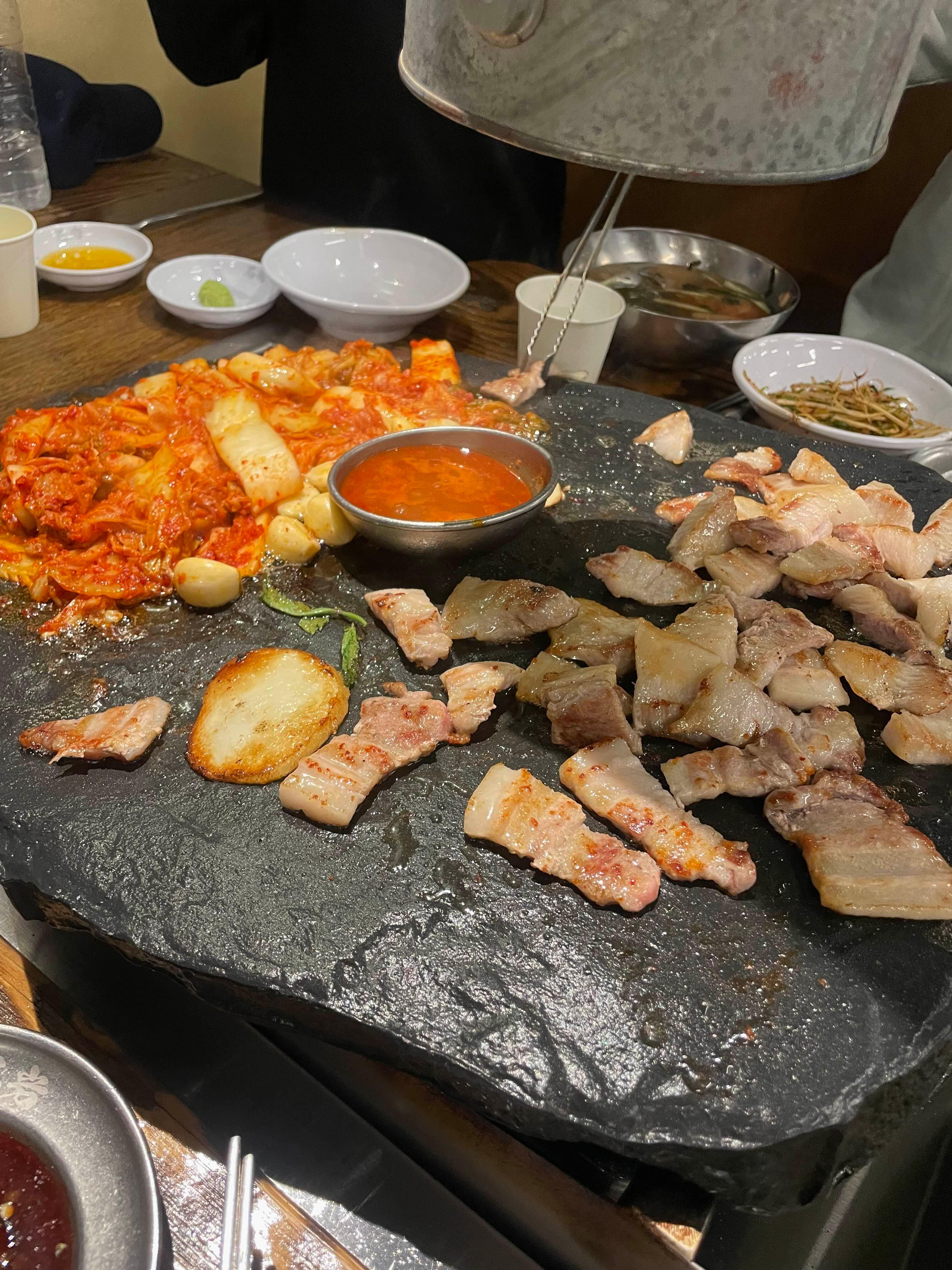 포항 고기맛집 석암생소금구이 효자점