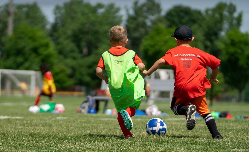 축구 드리볼 모습