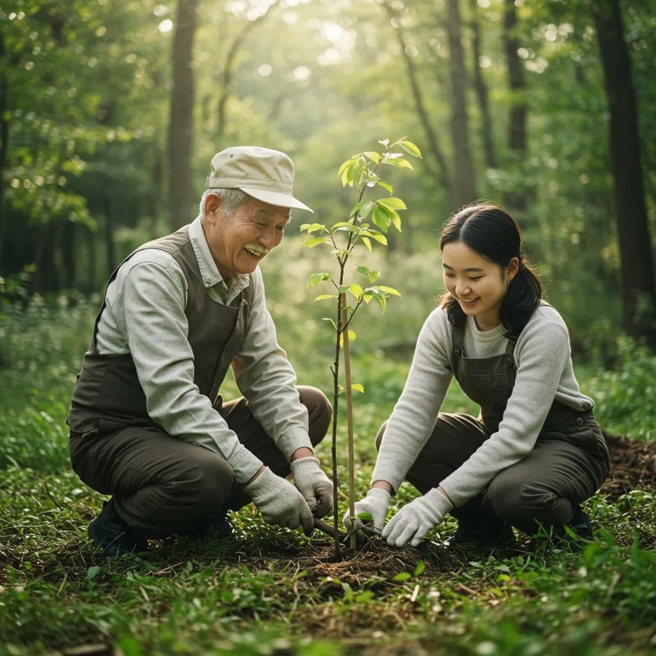 숲은 지구의 허파, 거대한 탄소 저장소
