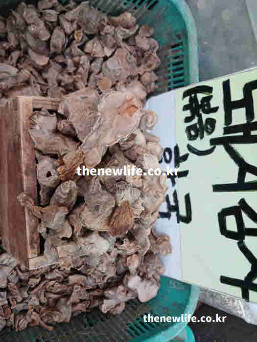 돼지감자차 효능 만드는 법 껍질