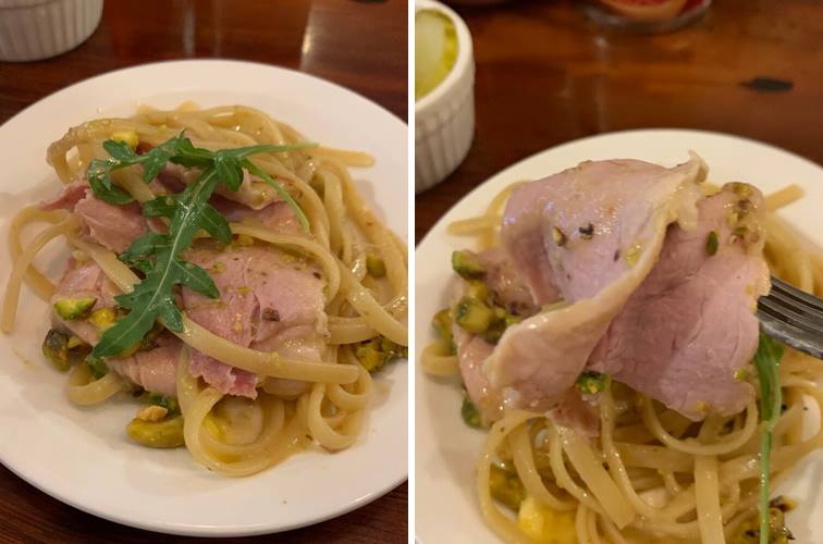 부드러운 잠봉뵈르 고기와 잘어울리는 버터 소스