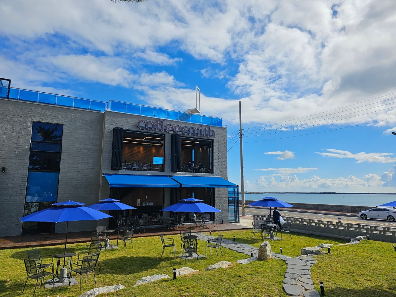 등기산 스카이워크 카페