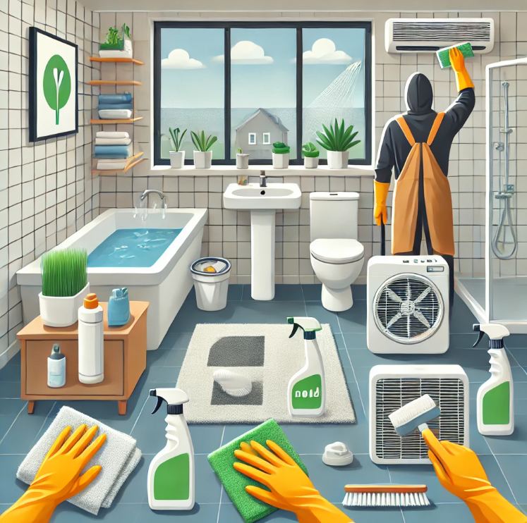 곰팡이 예방 청소