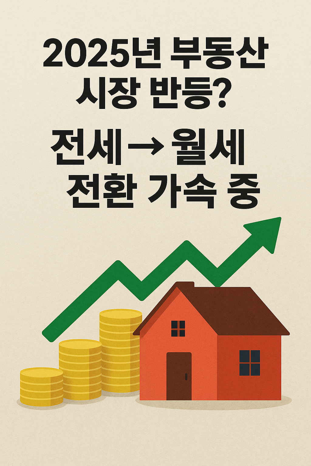 2025년 부동산 시장 반등? &mdash; 전세&rarr;월세 전환 가속, 지금 점검할 7가지