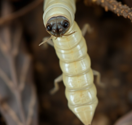 깔따구유충그림