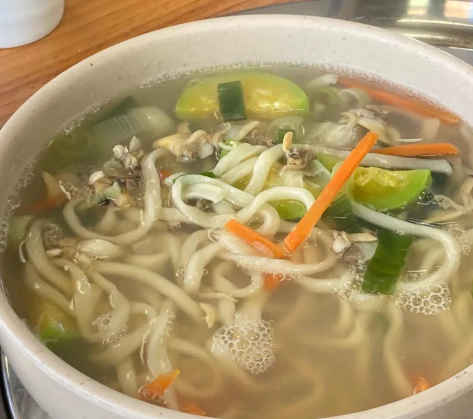 대부도 바지락 칼국수