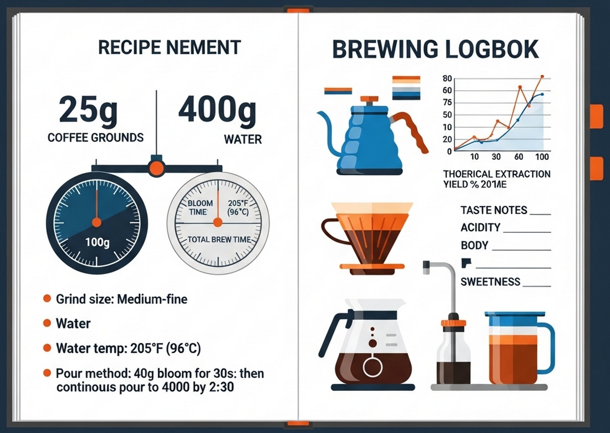 브루 레시피 기록