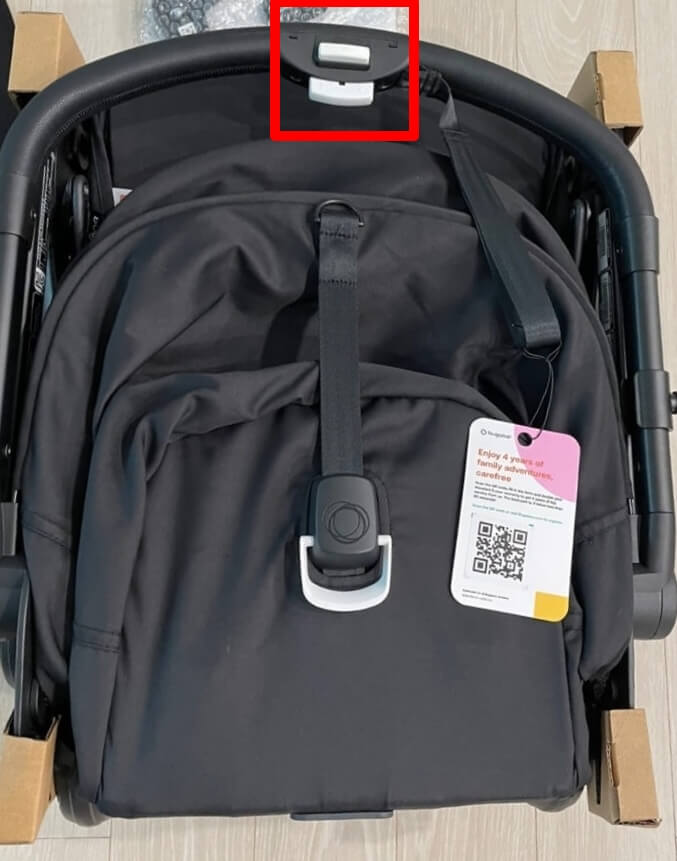 부가부 버터플라이 접는 버튼