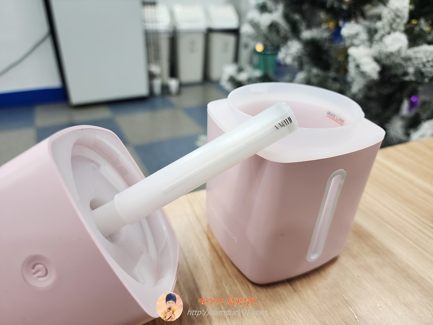 카카오프렌즈 데일리 미니 가습기(WM-HUMIDF 리본 라이언)