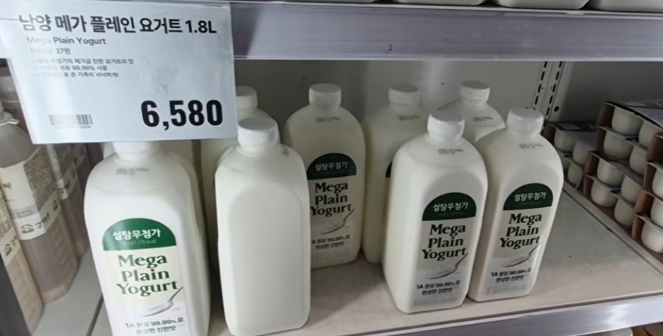 남양 메가 플레인 요거트 (산미, 가성비, 보관법)