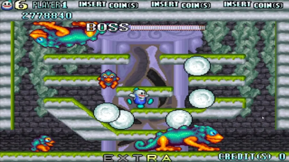 오락실게임-스노우 브라더스2