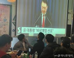 비상계엄 자영업자
