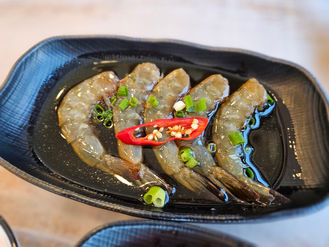 송악 통갈치 새우