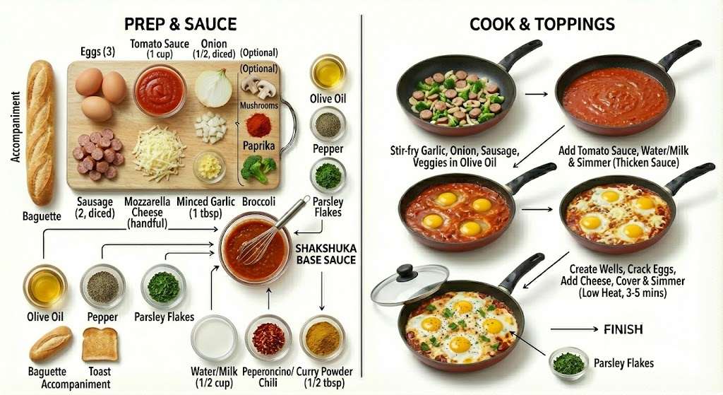 샥슈카 황금레시피