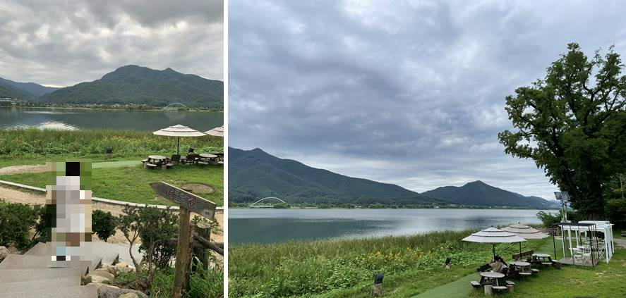 강가 근처 자리