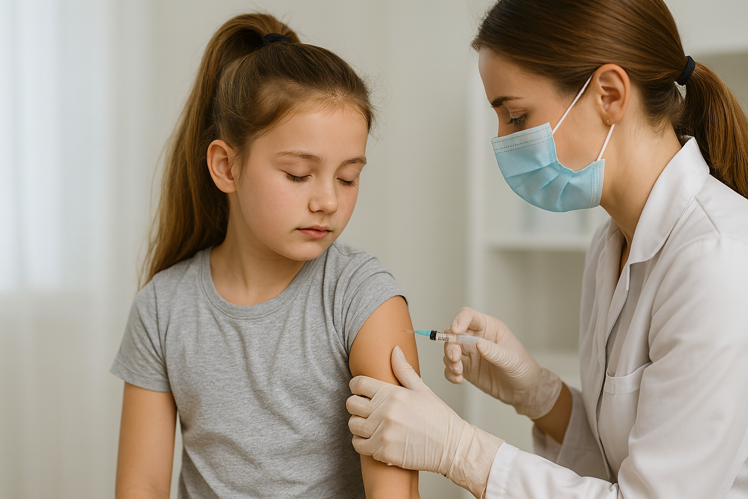 어린이 독감예방접종