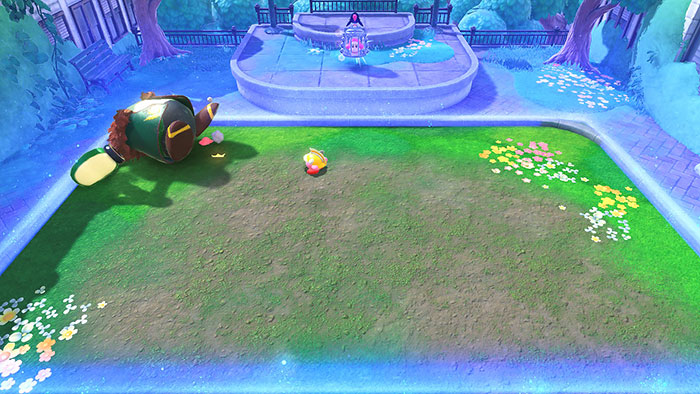 별의커비 디스커버리 초원의 빌딩