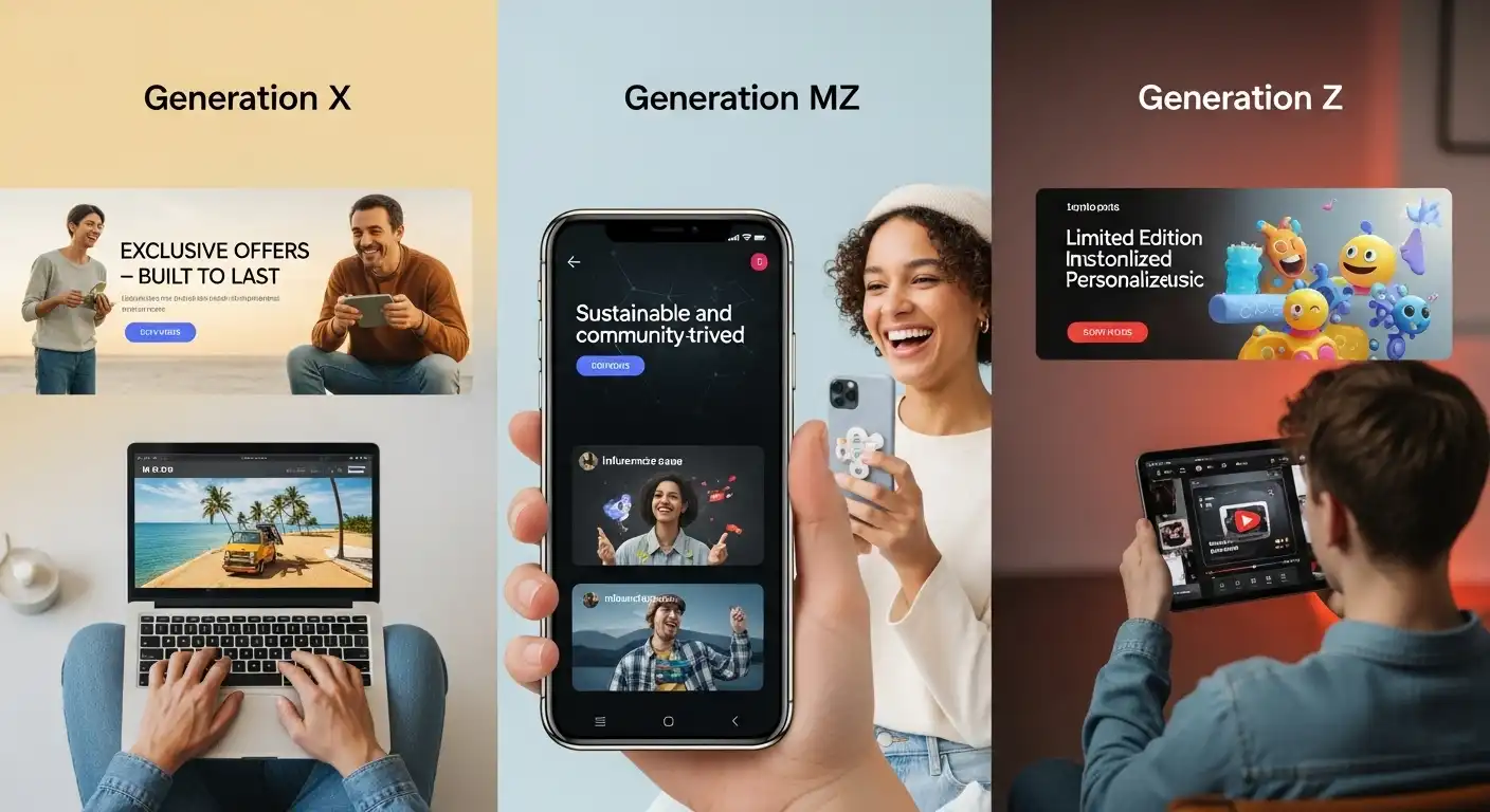 <img src="generation_culture_targeting.webp" alt="세대별 문화와 언어를 이해한 맞춤형 메시지가 마케팅 성공의 핵심입니다.">