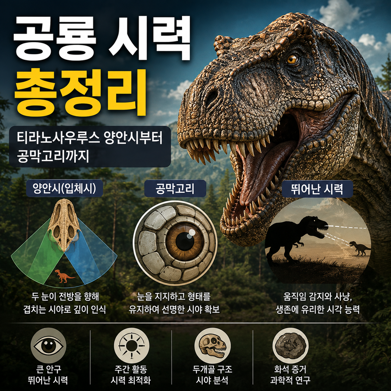 공룡 시력