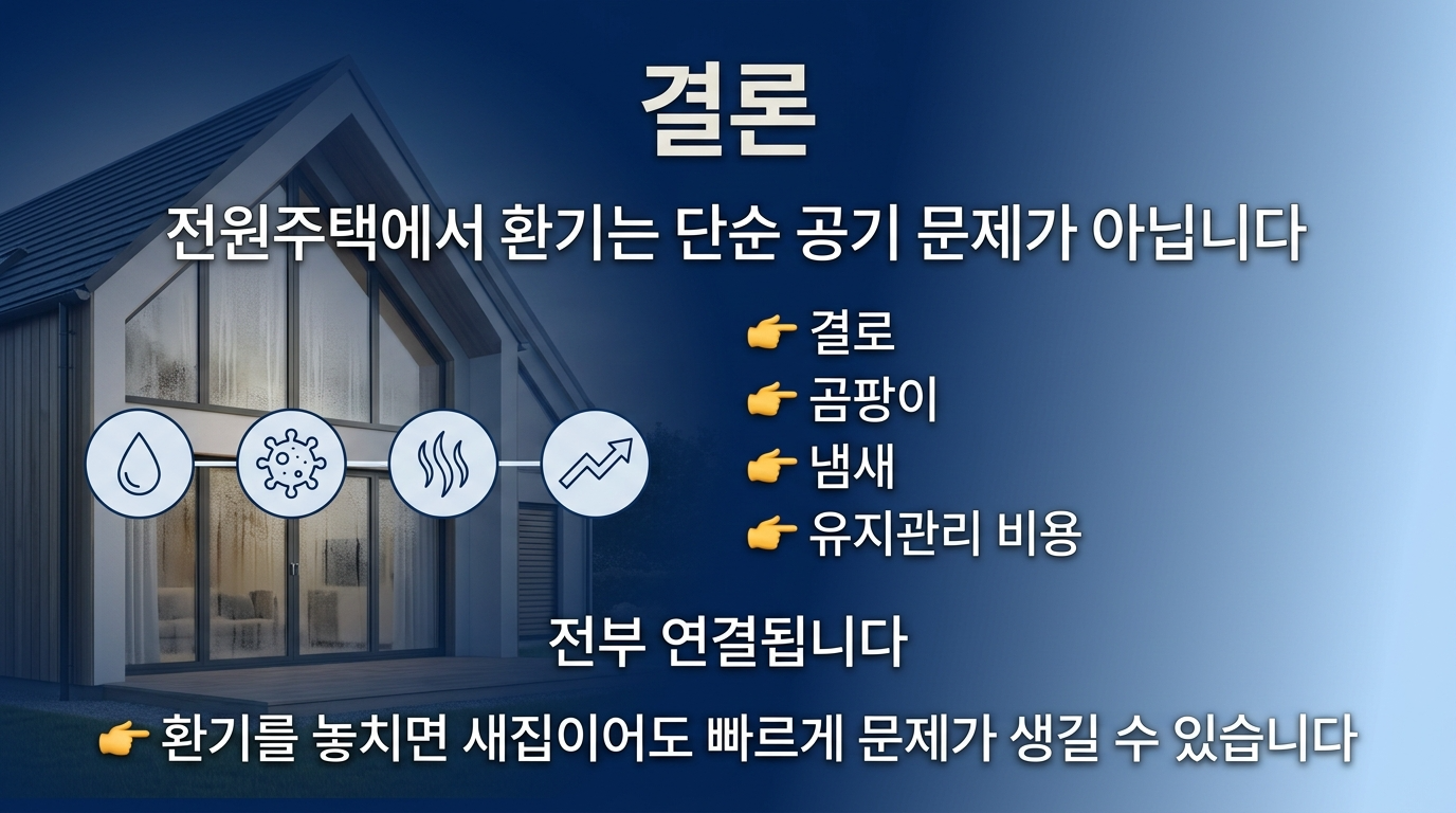 환기문제에 대한 핵심요약