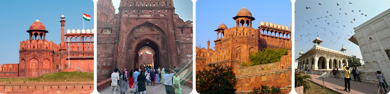인도 델리 레드포트 관련 이미지