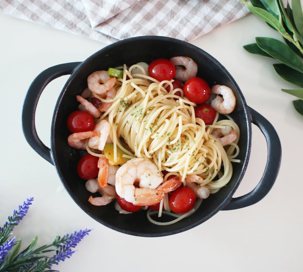 새우 감바스 파스타