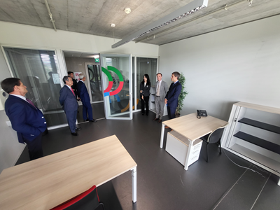 로잔 사무공간 시찰