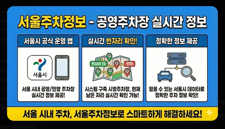 [주차 앱] 무료주차장 찾기(상세 비교, 특화 기능, 절약 전략)(+ 사용 꿀팁)