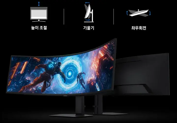 삼성 모니터 오디세이G9(G91F) 123.8cm(49인치) 상세 스펙 및 판매가격