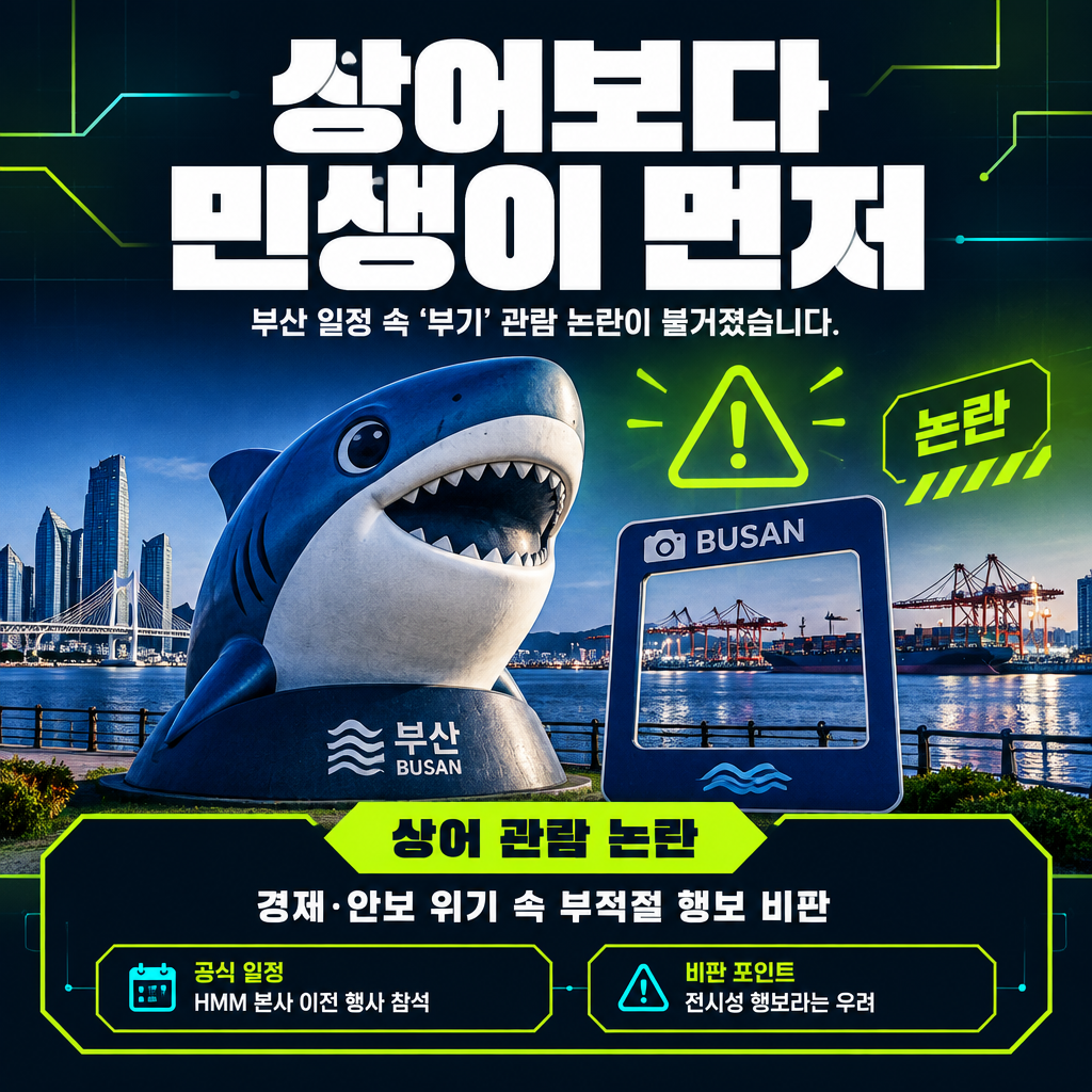 상어보다 민생이 먼저