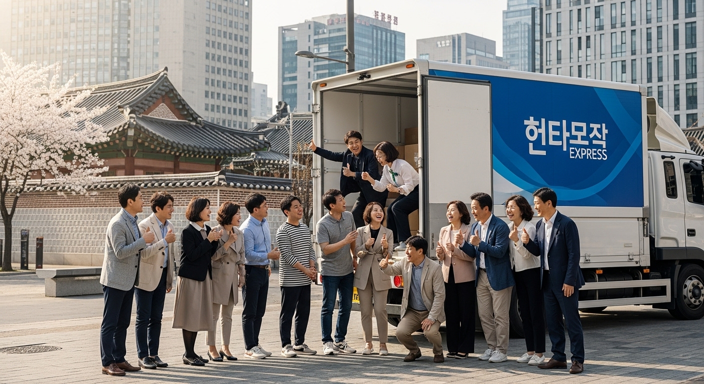 1톤 트럭 이사차