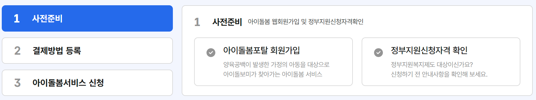 아이돌봄 서비스 홈페이지 신청방법[국민행복카드발급] 다자녀혜택 유형별 정부지원 총정리