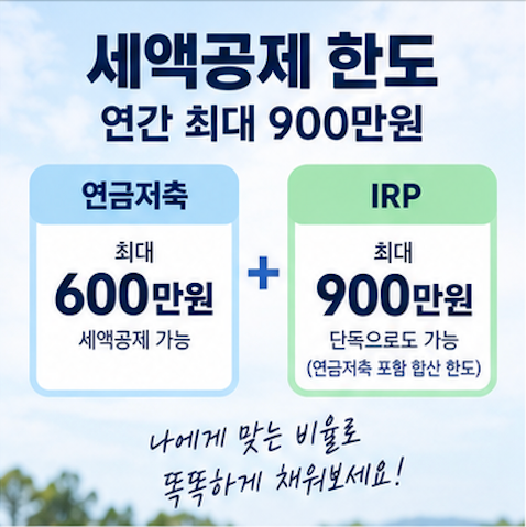  IRP 연금저축 세액공제 국세청