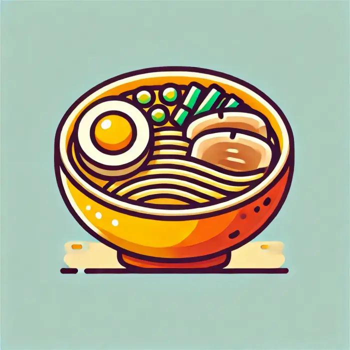 먹음직스러운 라면
