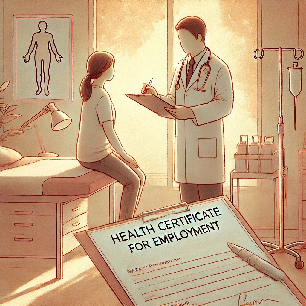 채용신체검사서 발급·재발급 병원 찾기 신청 방법 관련 사진